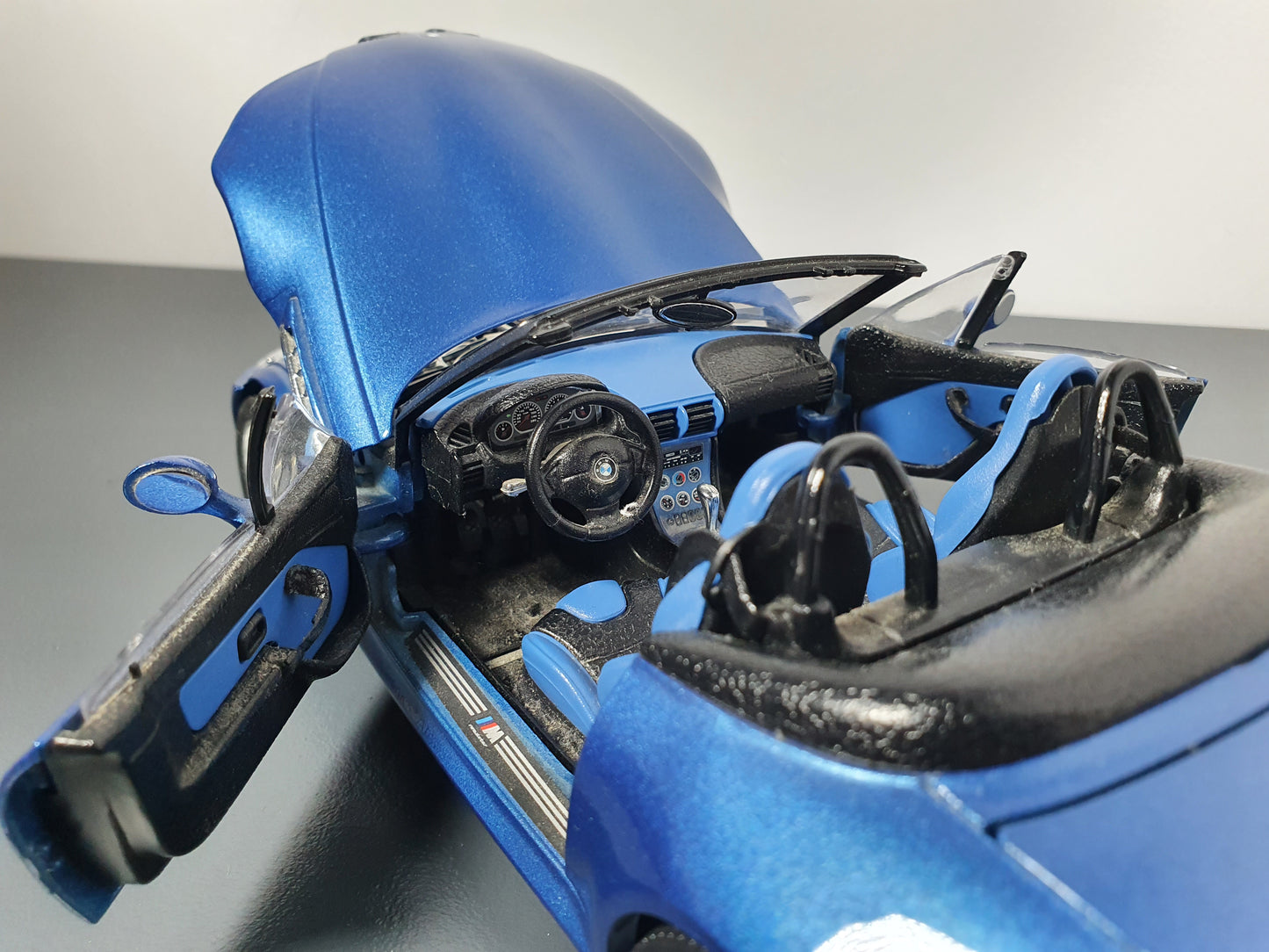 1:18 BMW Z3 M Roadster ~ Bburago ~ Estoril Blue Metallic