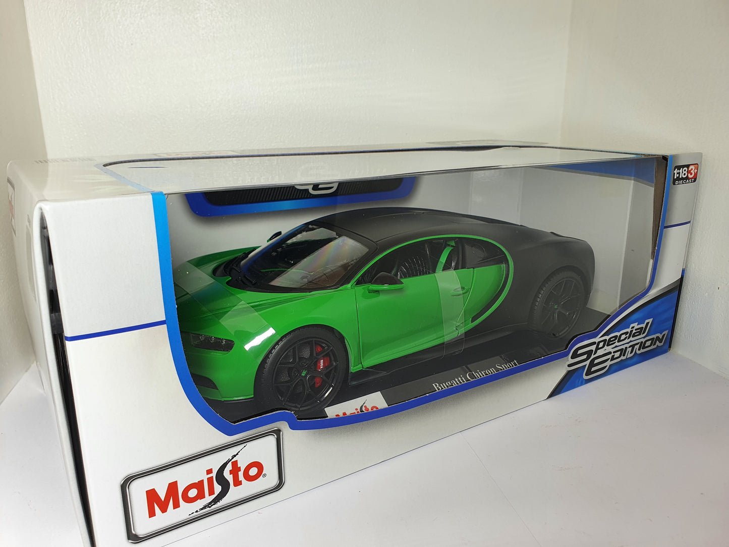 1:18 Bugatti Chiron Sport ~ Maisto ~ Green