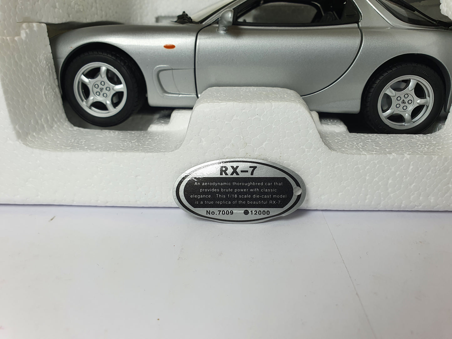 1:18 Mazda RX-7 FD 1993 ~ Kyosho ~ Silver