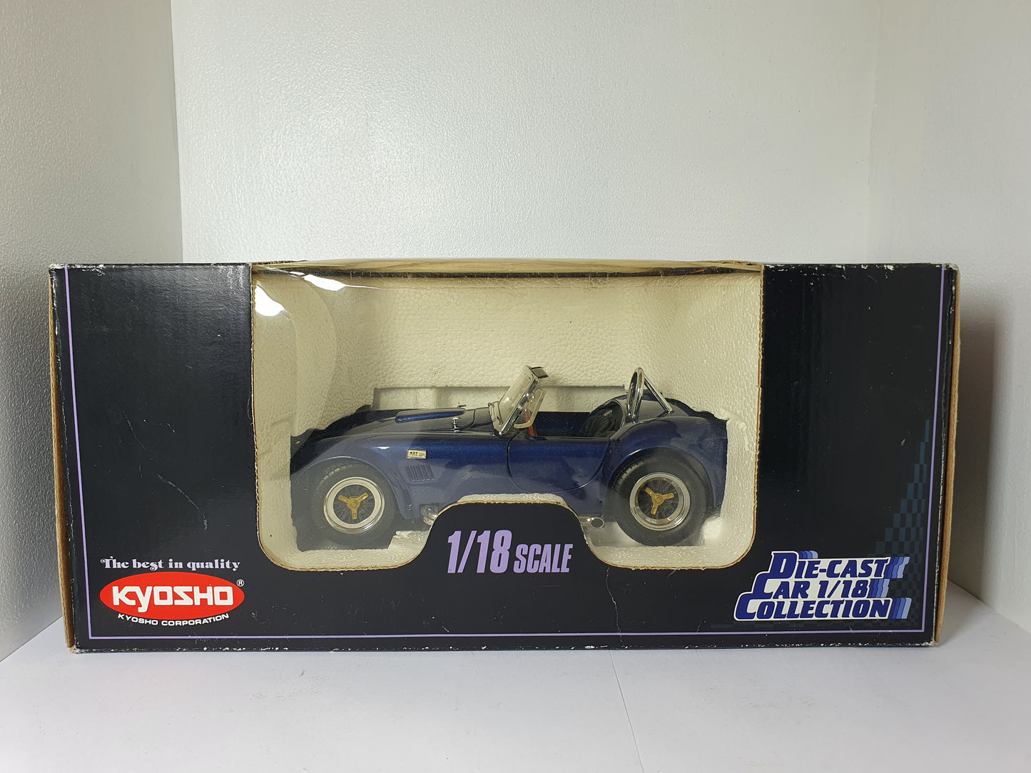 1:18 Shelby Cobra 427 S/C ~ Kyosho ~ Deep Blue