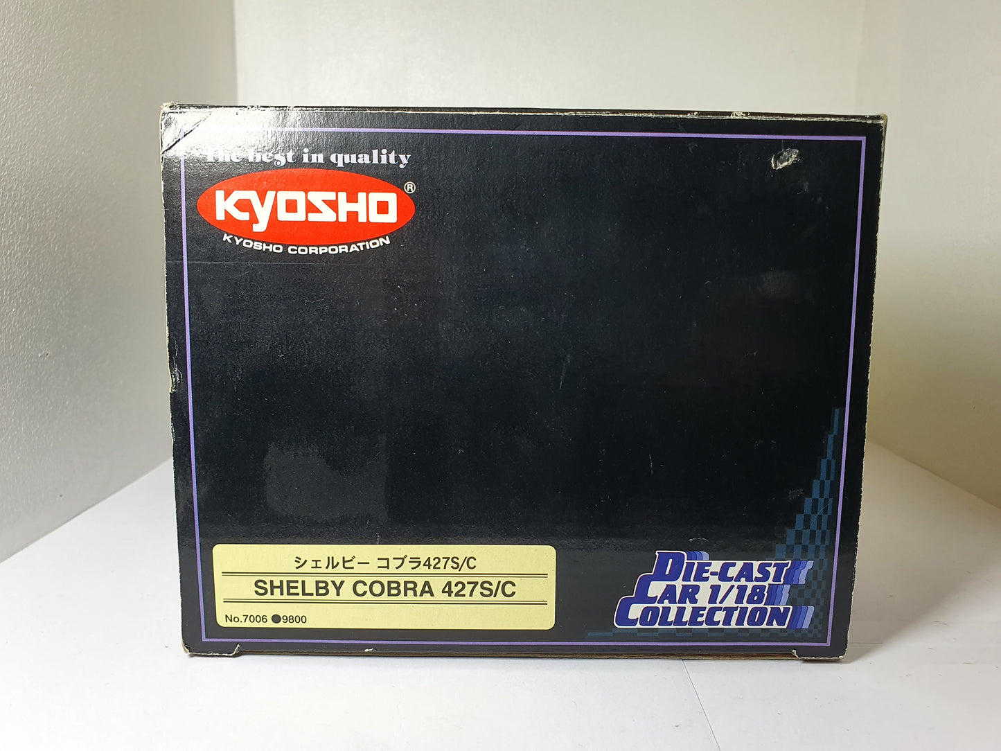 1:18 Shelby Cobra 427 S/C ~ Kyosho ~ Deep Blue