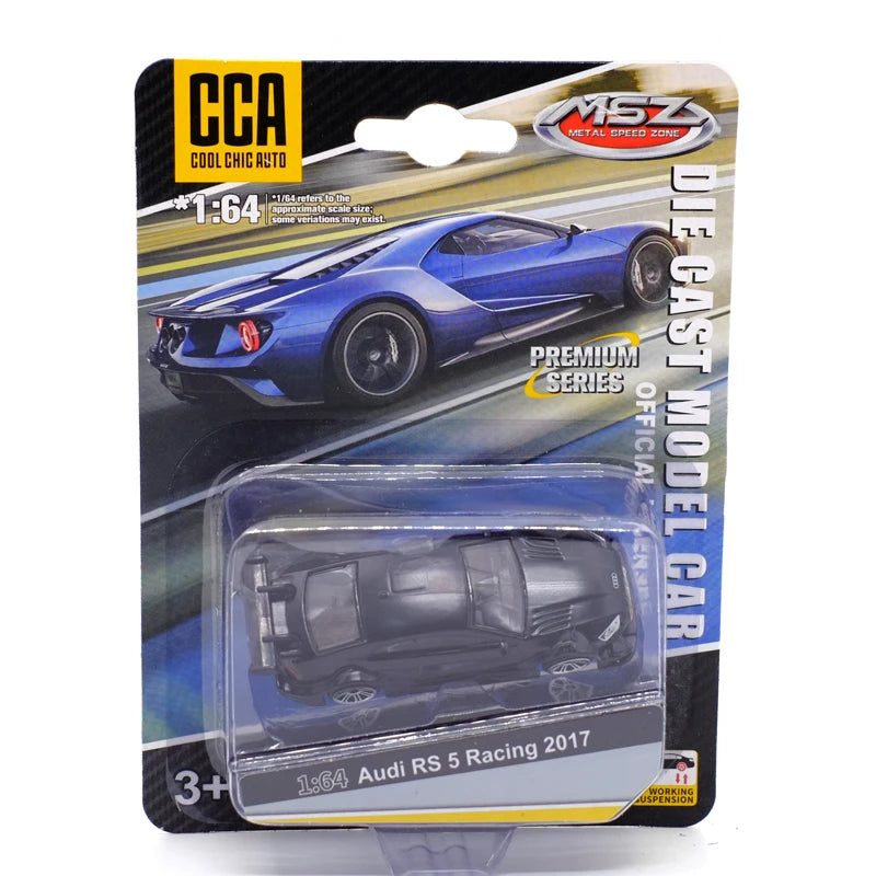 CCA Toy Model Car 1/64 Famous Car Simulation Diecast Vehicle World Collection Series Gift for 1:64 Hotwheels Boy Kid's Toys
