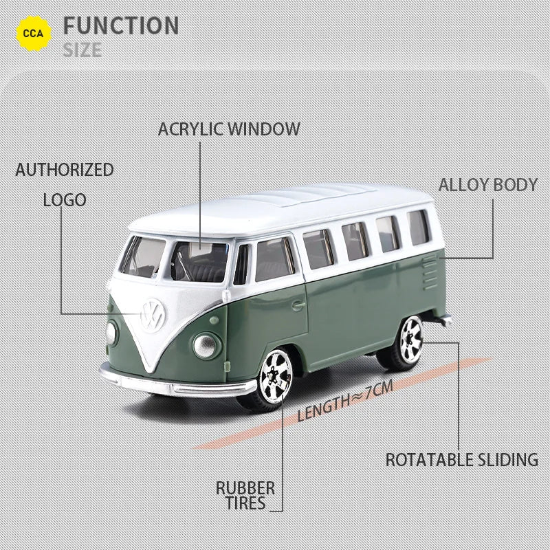 CCA Toy Model Car 1/64 Famous Car Simulation Diecast Vehicle World Collection Series Gift for 1:64 Hotwheels Boy Kid's Toys