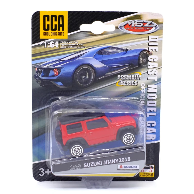 CCA Toy Model Car 1/64 Famous Car Simulation Diecast Vehicle World Collection Series Gift for 1:64 Hotwheels Boy Kid's Toys