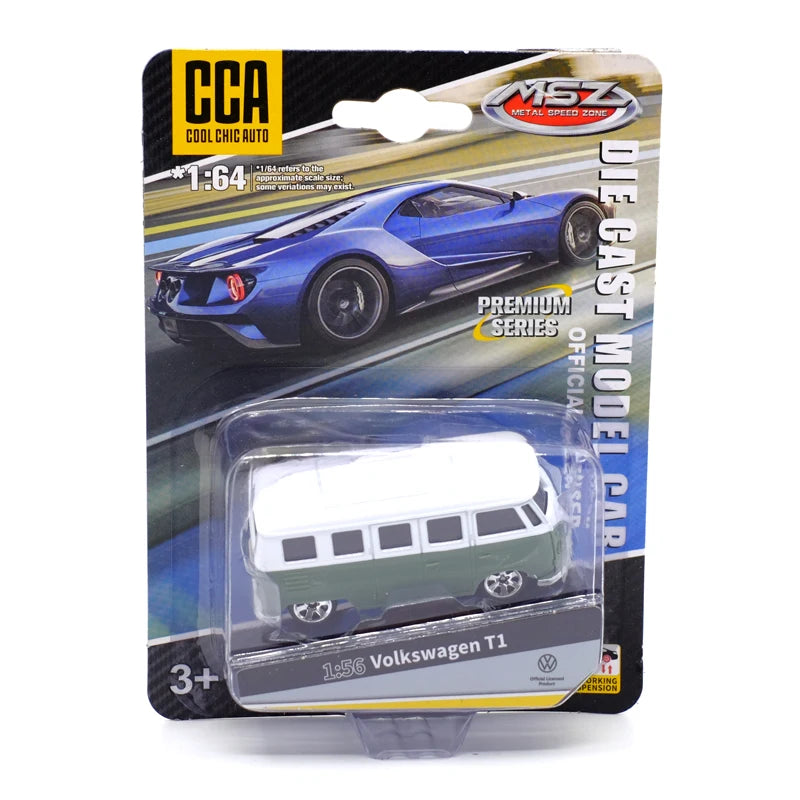 CCA Toy Model Car 1/64 Famous Car Simulation Diecast Vehicle World Collection Series Gift for 1:64 Hotwheels Boy Kid's Toys