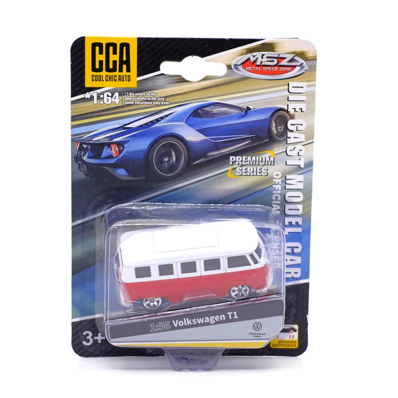 CCA Toy Model Car 1/64 Famous Car Simulation Diecast Vehicle World Collection Series Gift for 1:64 Hotwheels Boy Kid's Toys