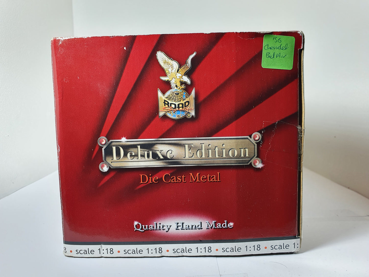 1:18 Chevrolet Bel Air Convertible 1956 ~ Road Signature ~ Light Blue