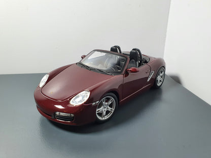 1:18 Porsche Boxster S 987 ~ Maisto ~ Carmona Red Metallic