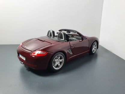 1:18 Porsche Boxster S 987 ~ Maisto ~ Carmona Red Metallic