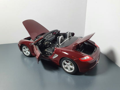 1:18 Porsche Boxster S 987 ~ Maisto ~ Carmona Red Metallic