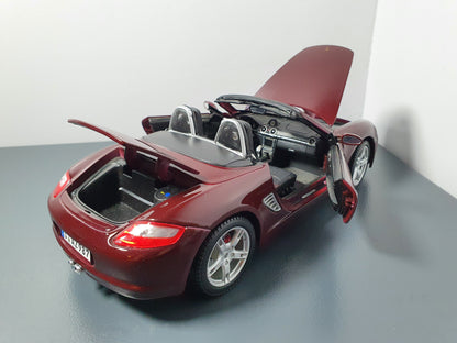 1:18 Porsche Boxster S 987 ~ Maisto ~ Carmona Red Metallic