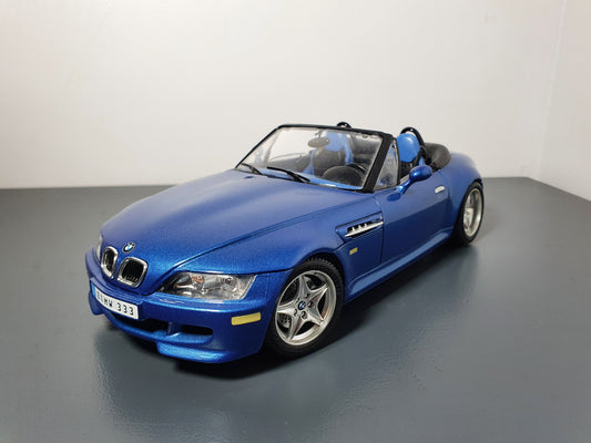 1:18 BMW Z3 M Roadster ~ Bburago ~ Estoril Blue Metallic