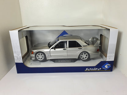 1:18 Mercedes-Benz 190E Evolution 2 ~ Solido ~ Silver