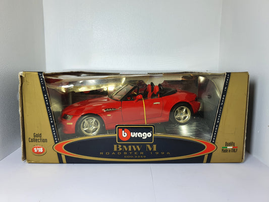 1:18 BMW Z3 M Roadster ~ Imola Red ~ Bburago Gold Collection