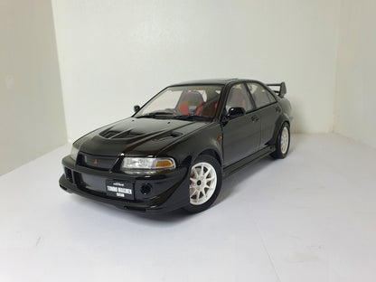 1:18 Mitsubishi Lancer Evolution VI Tommi Makinen Edition ~ Autoart ~ Black