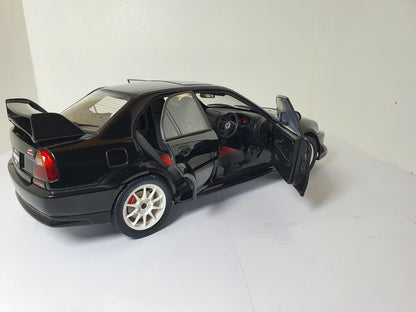 1:18 Mitsubishi Lancer Evolution VI Tommi Makinen Edition ~ Autoart ~ Black