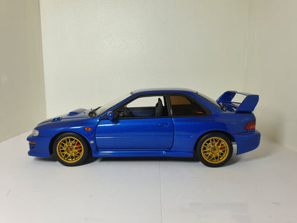 1:18 Subaru Impreza 22B STI ~ Autoart ~ Metallic Blue