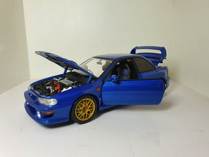 1:18 Subaru Impreza 22B STI ~ Autoart ~ Metallic Blue