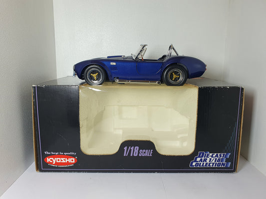 1:18 Shelby Cobra 427 S/C ~ Kyosho ~ Deep Blue