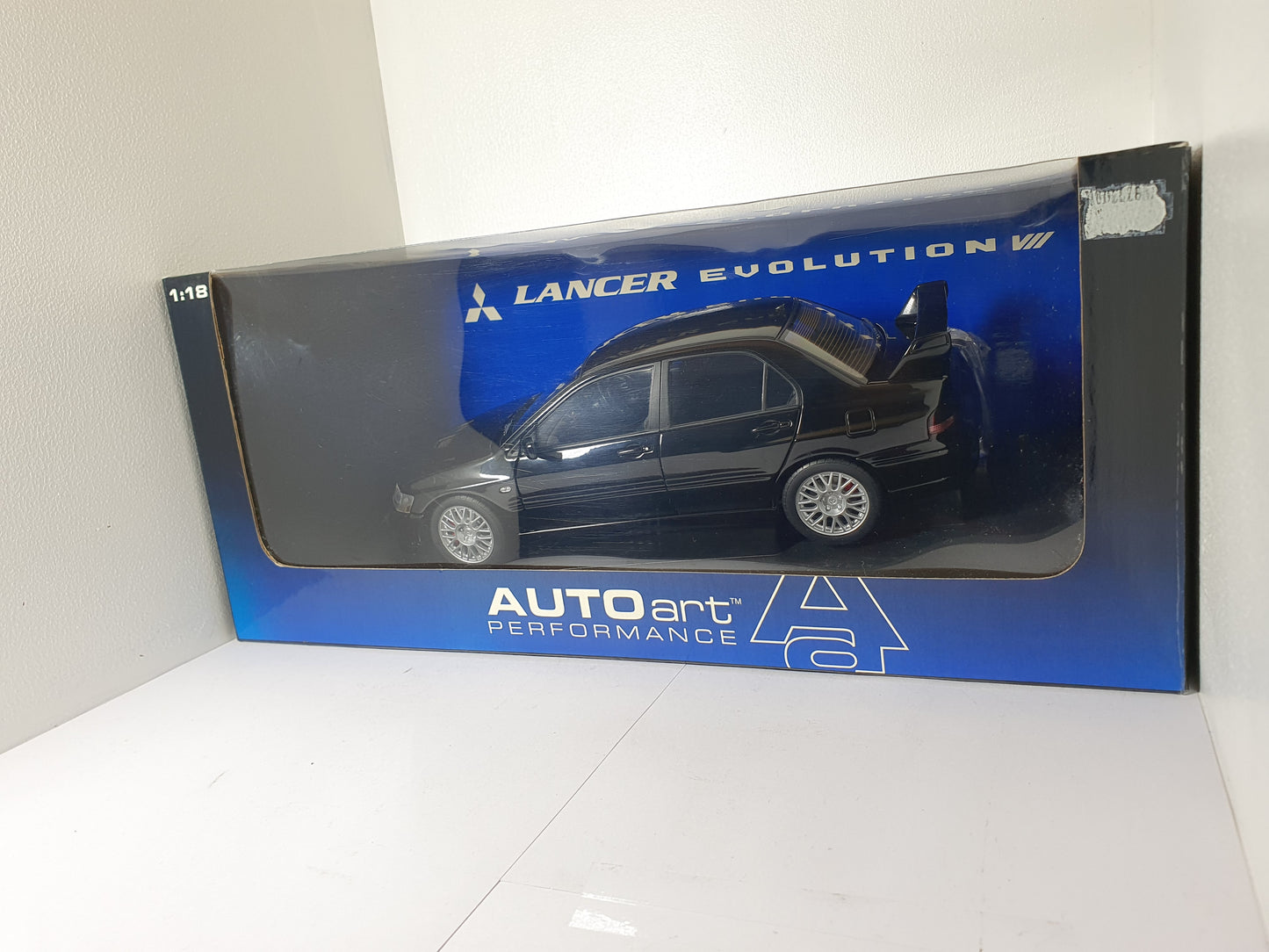 1:18 Mitsubishi Lancer Evolution VII ~ AutoArt ~ Black