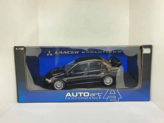 1:18 Mitsubishi Lancer Evolution VII ~ AutoArt ~ Black