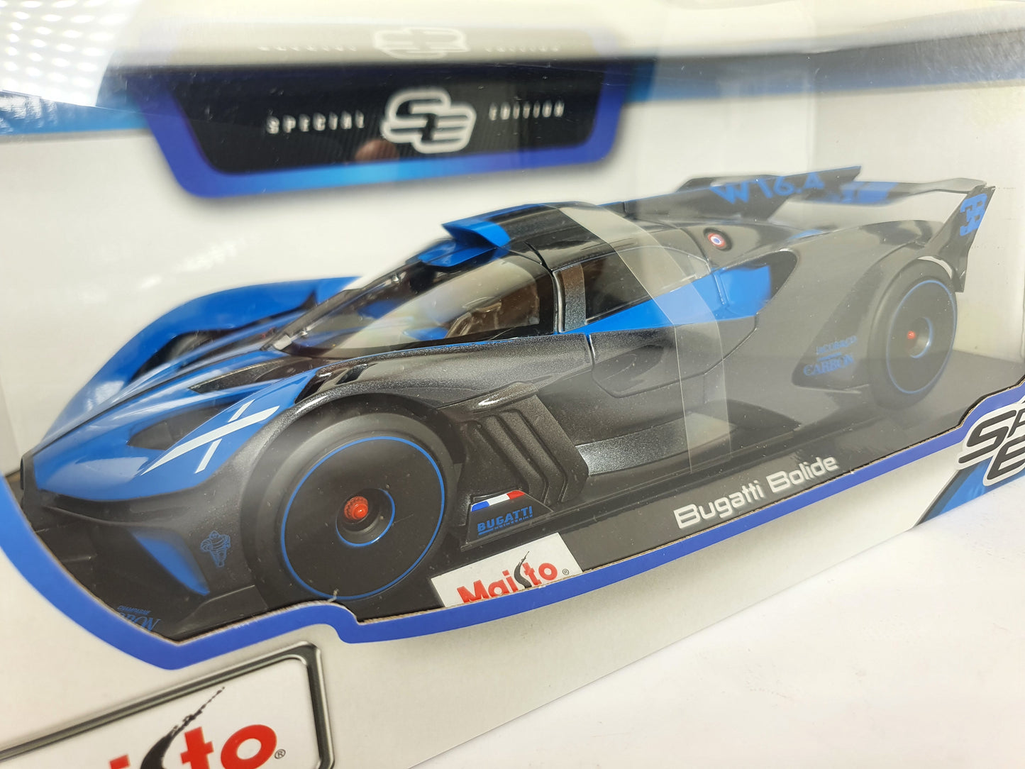 1:18 Bugatti Bolide ~ Maisto Special Edition ~ Blue