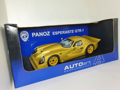 1:18 Panoz Esperante GTR-1 ~ Autoart ~ Gold