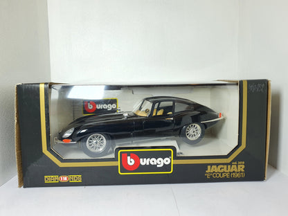 1:18 Jaguar E-Type Series 1 Coupe ~ Bburago ~ Black