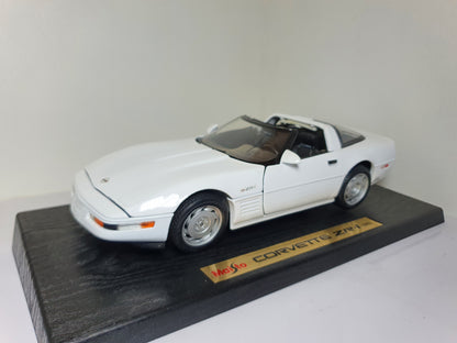 1:18 Corvette C4 ZR-1 ~ Maisto ~ White