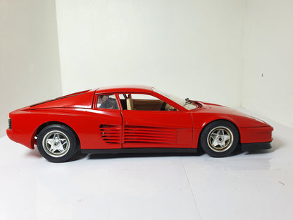 1:18 Ferrari Testarossa ~ Bburago ~ Red