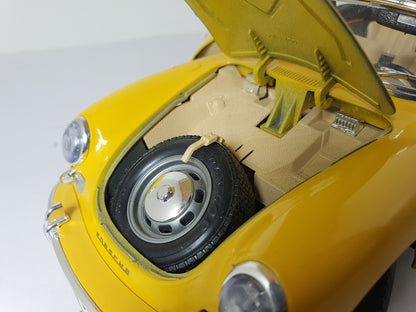 1:18 Porsche 356 Cabriolet ~ Bburago ~ Yellow