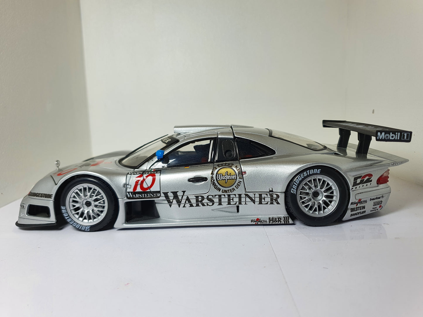 1:18 Mercedes CLK GTR #10 ~ Maisto ~ Silver