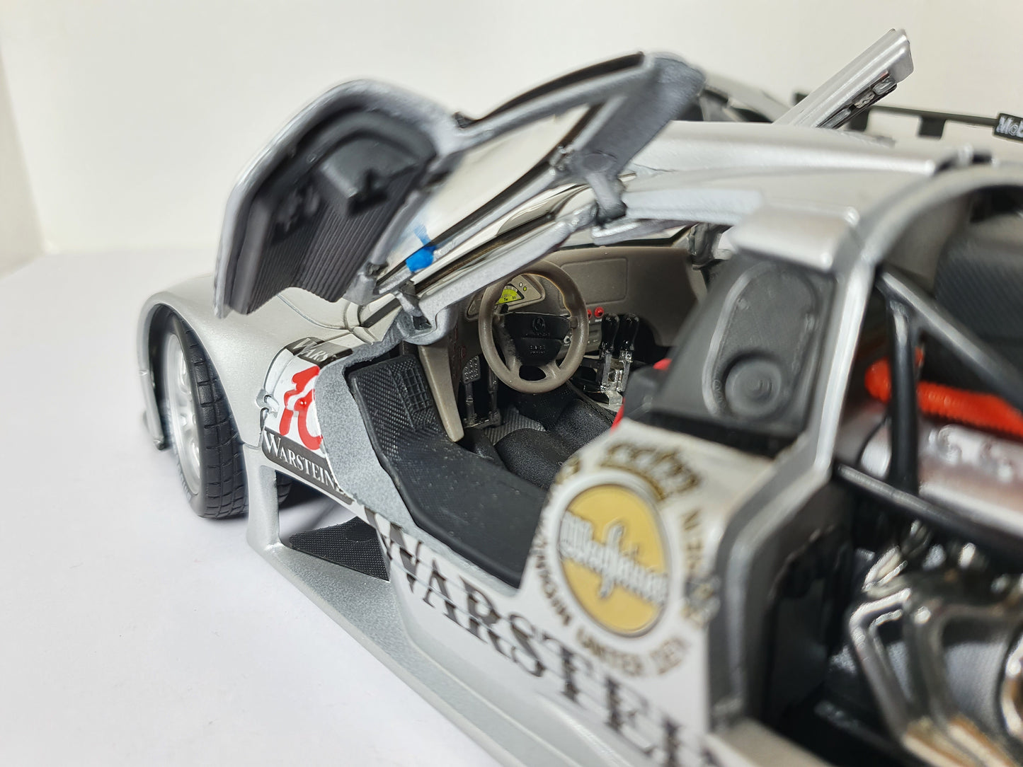 1:18 Mercedes CLK GTR #10 ~ Maisto ~ Silver