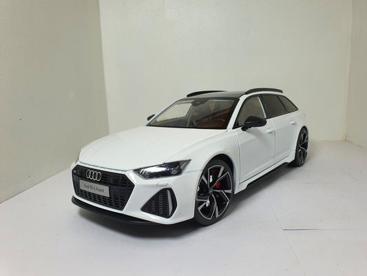 1:18 Audi RS6 Avant C8 ~ White