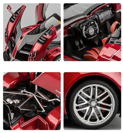 1:18 Pagani Huayra BC Roadster Style Diecast ~ Red