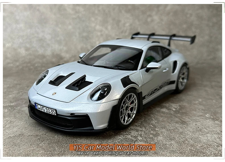 1:18 Porsche 911 GT3 RS 992 ~ Norev ~ Rhodium Silver