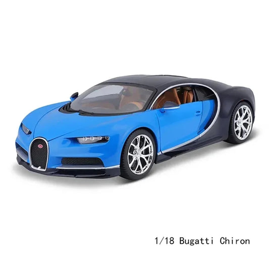 1:18 Blue Bugatti Chiron