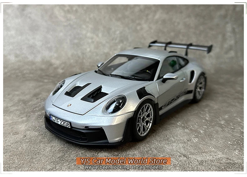 1:18 Porsche 911 GT3 RS 992 ~ Norev ~ GT Silver