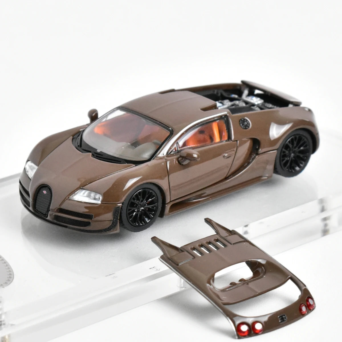 1:64 Brown Bugatti Veyron Super Sport