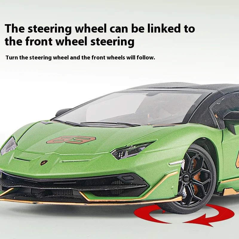 1:18 Lamborghini Aventador SVJ63 Green