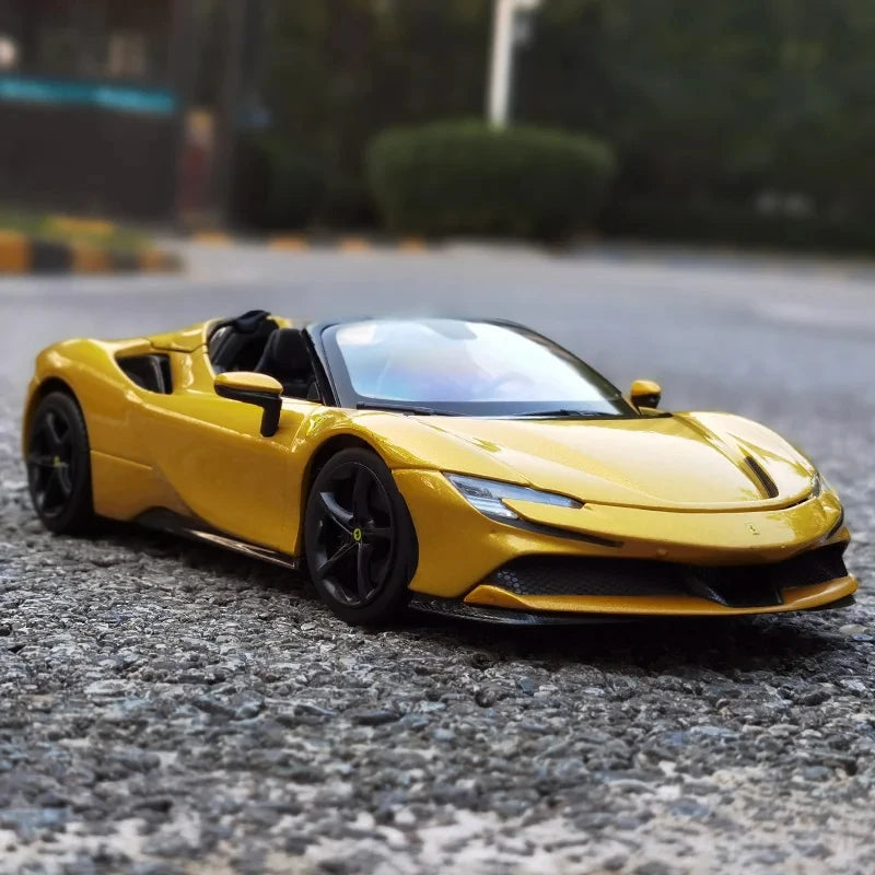 1:18 Ferrari SF90 Spider ~ Bburago ~ Gold