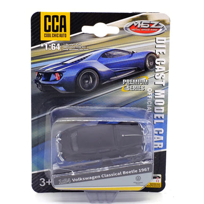CCA Toy Model Car 1/64 Famous Car Simulation Diecast Vehicle World Collection Series Gift for 1:64  Hotwheels Boy Kid's Toys