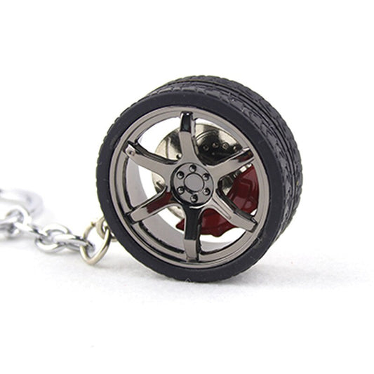 Volk TE37 Wheel And Tyre Keychain