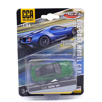 CCA Toy Model Car 1/64 Famous Car Simulation Diecast Vehicle World Collection Series Gift for 1:64  Hotwheels Boy Kid's Toys