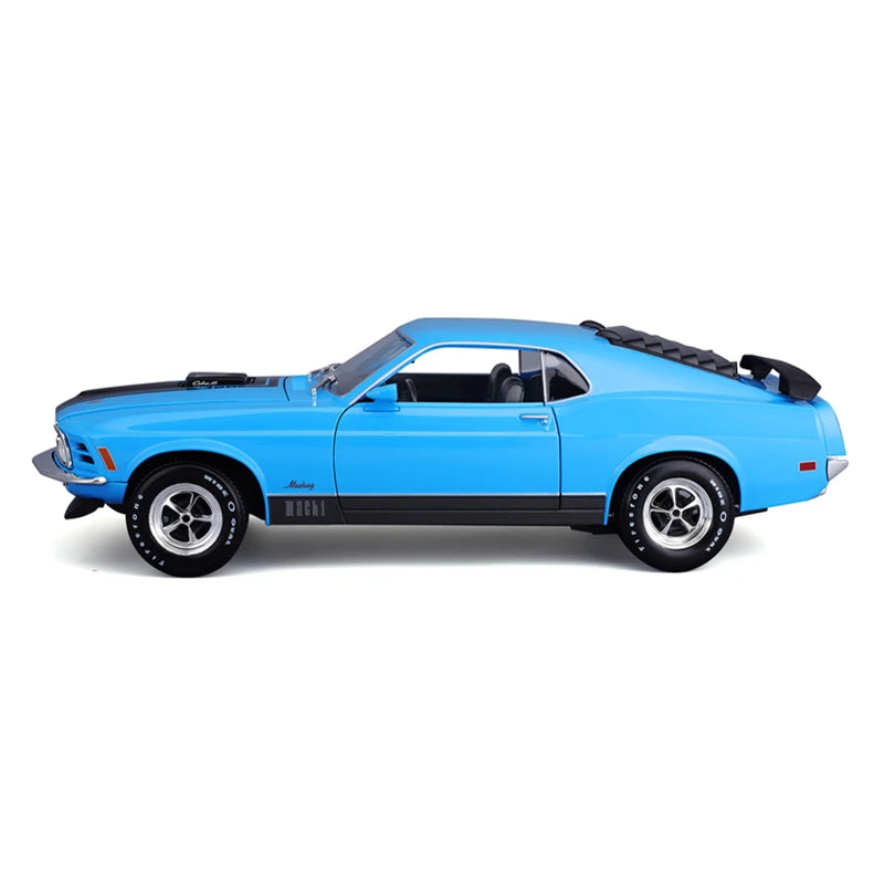 1:18 1967 Blue (2) Ford Mustang GTA Fastback