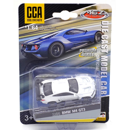 CCA Toy Model Car 1/64 Famous Car Simulation Diecast Vehicle World Collection Series Gift for 1:64  Hotwheels Boy Kid's Toys