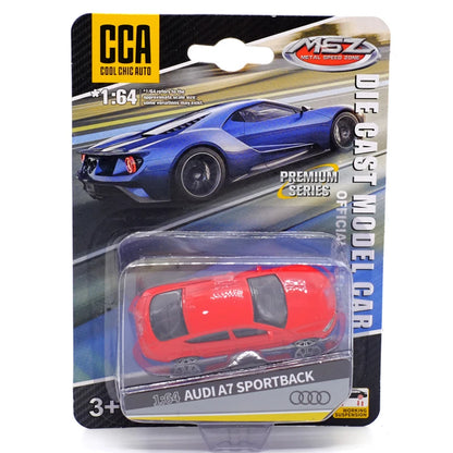CCA Toy Model Car 1/64 Famous Car Simulation Diecast Vehicle World Collection Series Gift for 1:64  Hotwheels Boy Kid's Toys