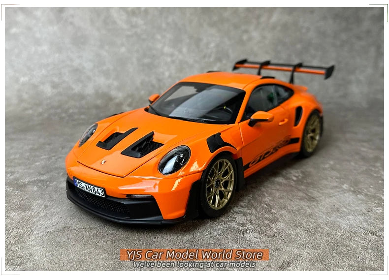 1:18 Porsche 911 GT3 RS 992 ~ Norev ~ Gulf Orange