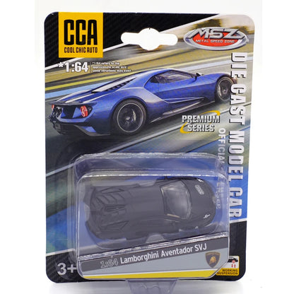 CCA Toy Model Car 1/64 Famous Car Simulation Diecast Vehicle World Collection Series Gift for 1:64  Hotwheels Boy Kid's Toys