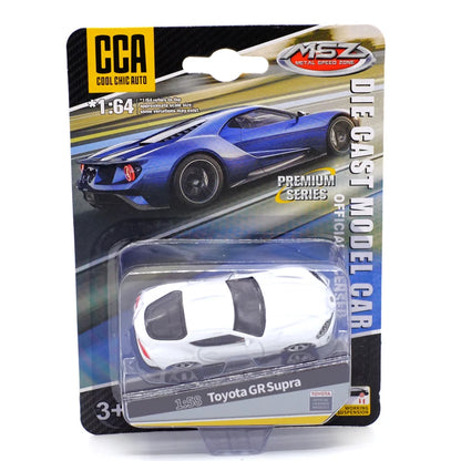 CCA Toy Model Car 1/64 Famous Car Simulation Diecast Vehicle World Collection Series Gift for 1:64  Hotwheels Boy Kid's Toys